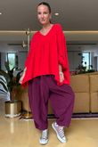 Made in Italy Santos Artist Smock Salsa